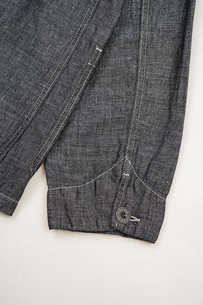 【ナイジェル・ケーボン】UNISEX / チョアジャケット - リネンデニム / JK03-02 CHORE JACKET - LINEN DENIM