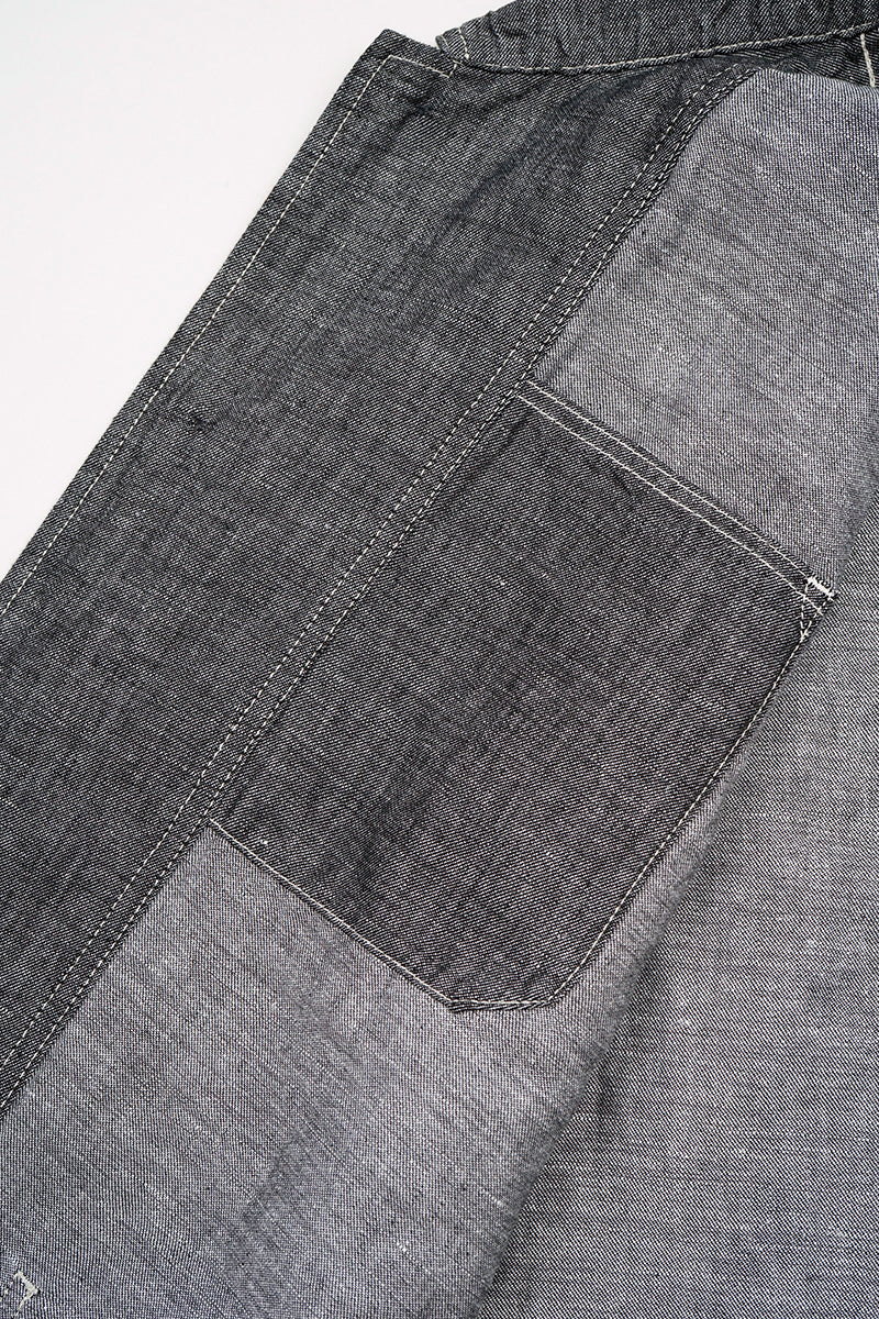 【ナイジェル・ケーボン】UNISEX / チョアジャケット - リネンデニム / JK03-02 CHORE JACKET - LINEN DENIM