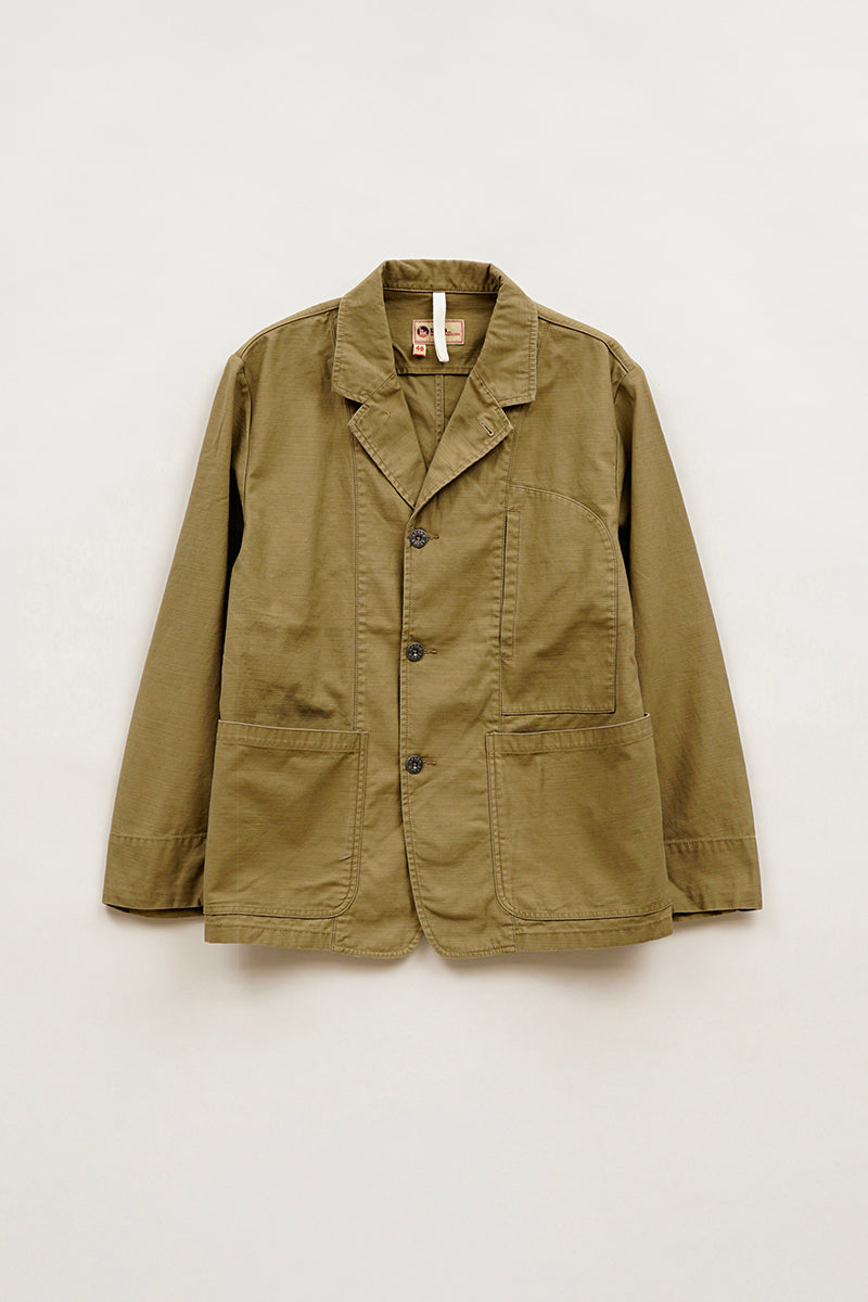 【ナイジェル・ケーボン】UNISEX / ワークスーツジャケット - スラブサテン / JK04 WORK SUIT JACKET - SLUB SATEEN