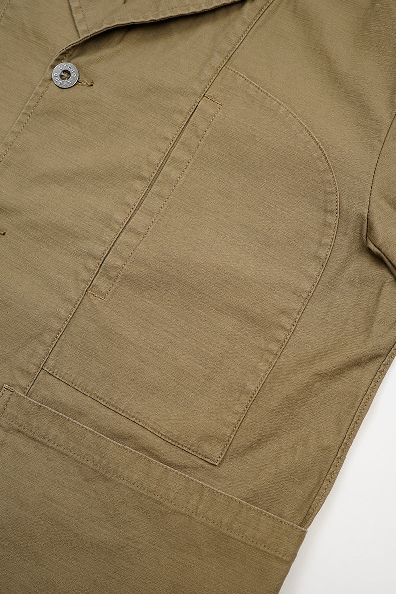 【ナイジェル・ケーボン】UNISEX / ワークスーツジャケット - スラブサテン / JK04 WORK SUIT JACKET - SLUB SATEEN