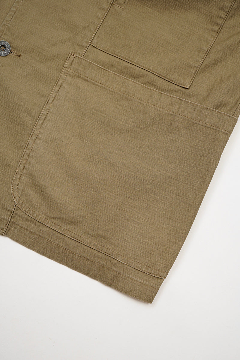 【ナイジェル・ケーボン】UNISEX / ワークスーツジャケット - スラブサテン / JK04 WORK SUIT JACKET - SLUB SATEEN