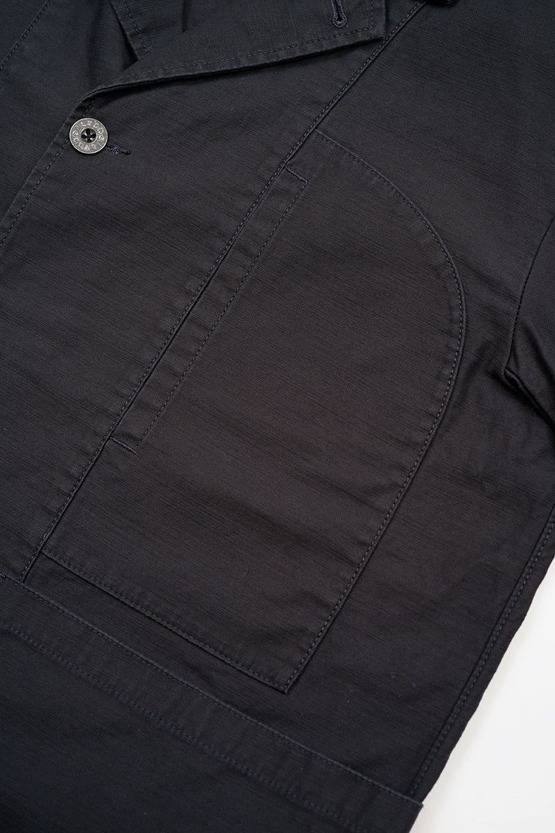 【ナイジェル・ケーボン】UNISEX / ワークスーツジャケット - スラブサテン / JK04 WORK SUIT JACKET - SLUB SATEEN