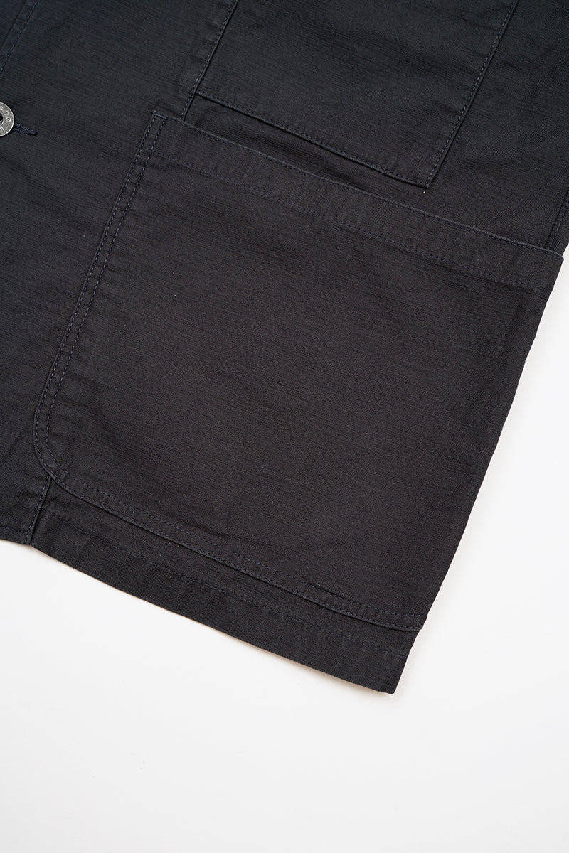 【ナイジェル・ケーボン】UNISEX / ワークスーツジャケット - スラブサテン / JK04 WORK SUIT JACKET - SLUB SATEEN