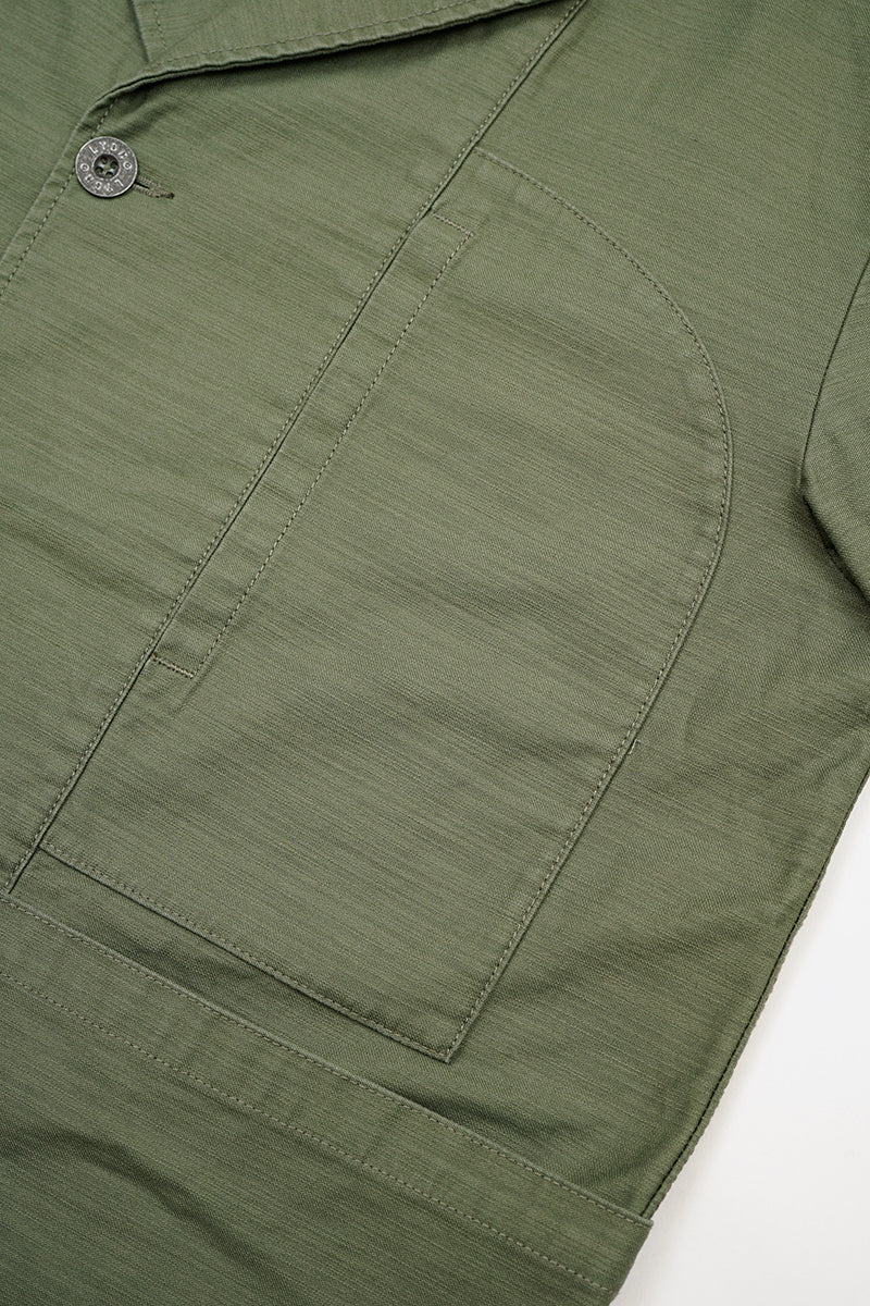 【ナイジェル・ケーボン】UNISEX / ワークスーツジャケット - スラブサテン / JK04 WORK SUIT JACKET - SLUB SATEEN