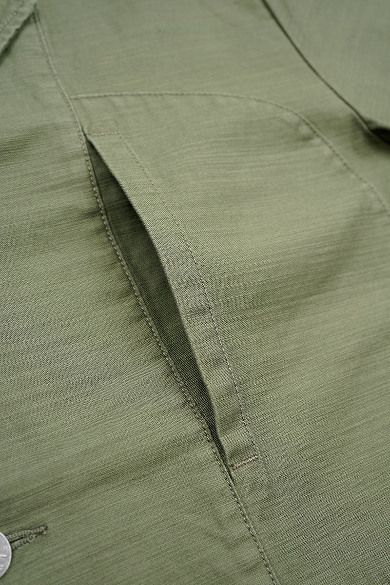 【ナイジェル・ケーボン】UNISEX / ワークスーツジャケット - スラブサテン / JK04 WORK SUIT JACKET - SLUB SATEEN