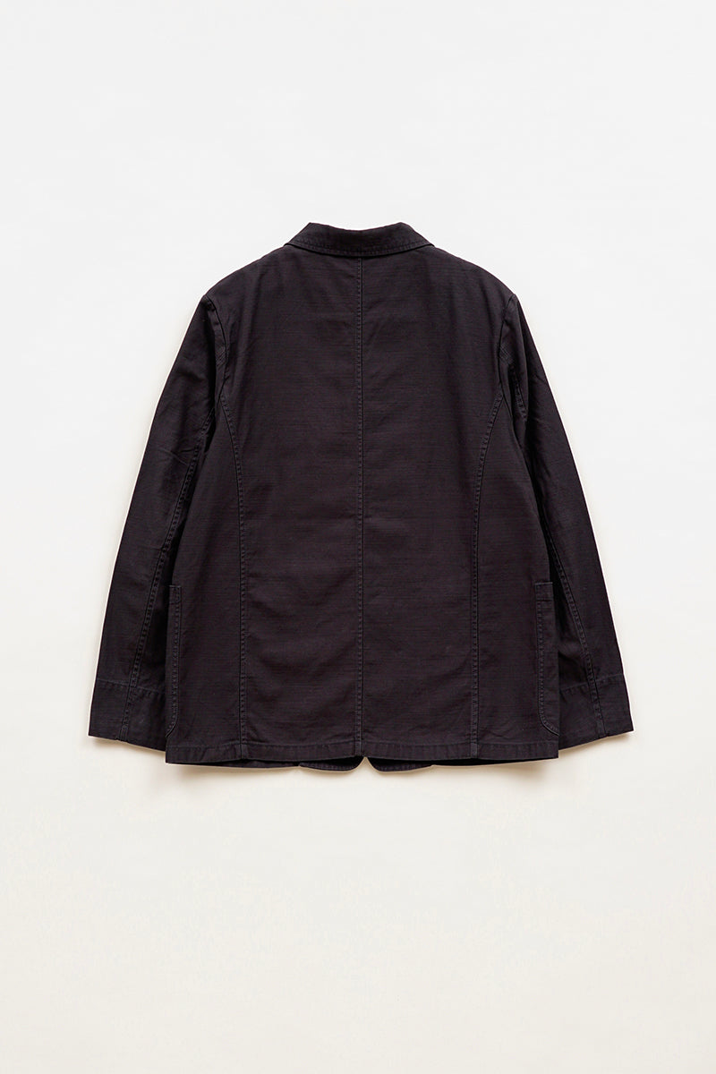 【ナイジェル・ケーボン】UNISEX / ワークスーツジャケット - スラブサテン / JK04 WORK SUIT JACKET - SLUB SATEEN