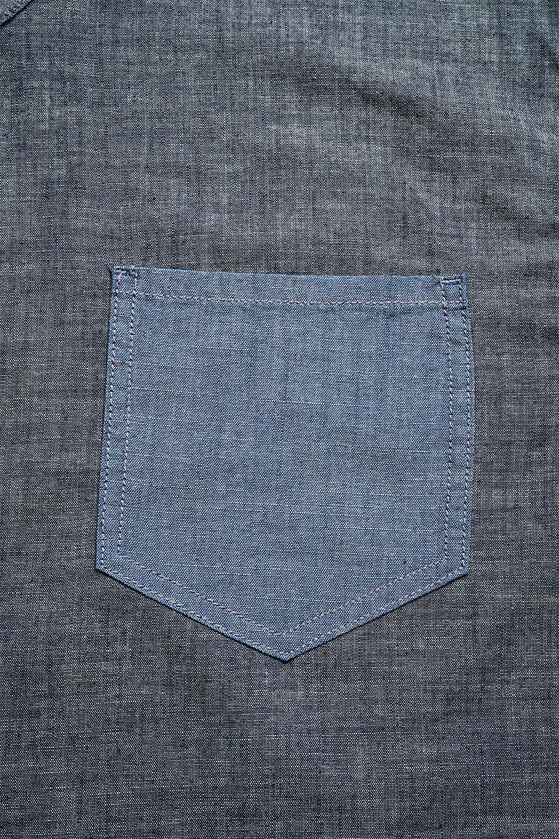 【ナイジェル・ケーボン】WOMAN / ワークシャツ - クリンクルドシャンブレー /  S51A WORK SHIRT - CRINKLED CHAMBRAY