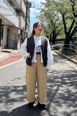 [Styling]Nigel Cabourn WOMAN THE ARMY GYM NAKAMEGURO STORE 2024.4.16