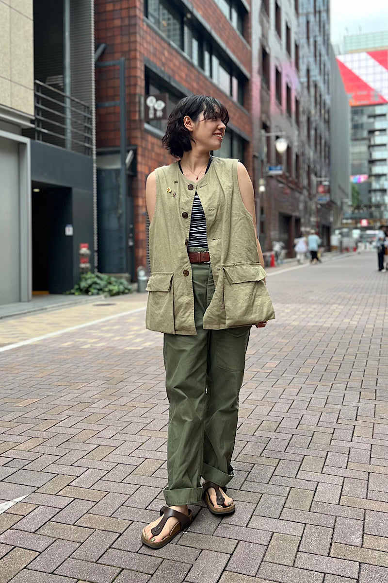 [Styling]Nigel Cabourn WOMAN THE ARMY GYM TOKYUPLAZA GINZA STORE 2024.07.15