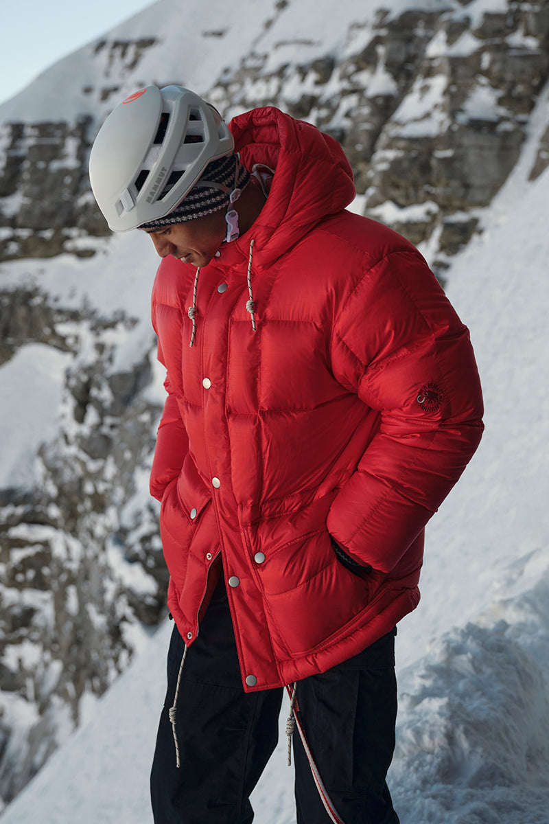 【ナイジェル・ケーボン】MAN / ナイジェル・ケーボン × マムート - インサレーションフーデッドジャケット / Nigel Cabourn x MAMMUT -  IN HOODED JACKET