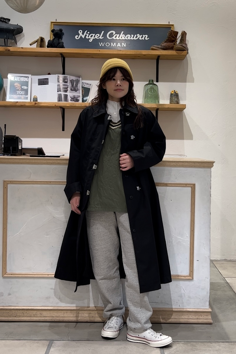 [Styling]Nigel Cabourn WOMAN THE ARMY GYM TOKYU PLAZA GINZA STORE 2023.12.7