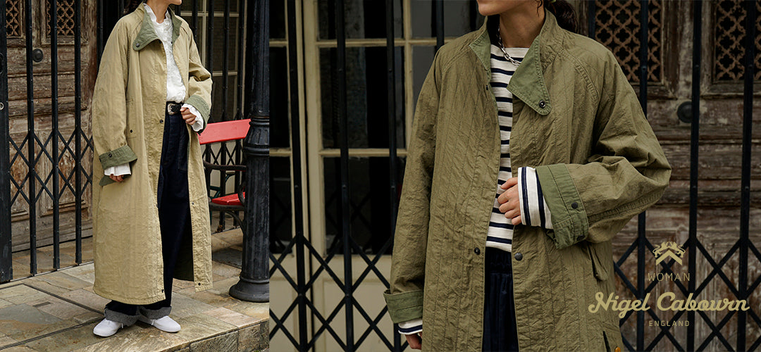 Nigel Cabourn Womanワーカーコート