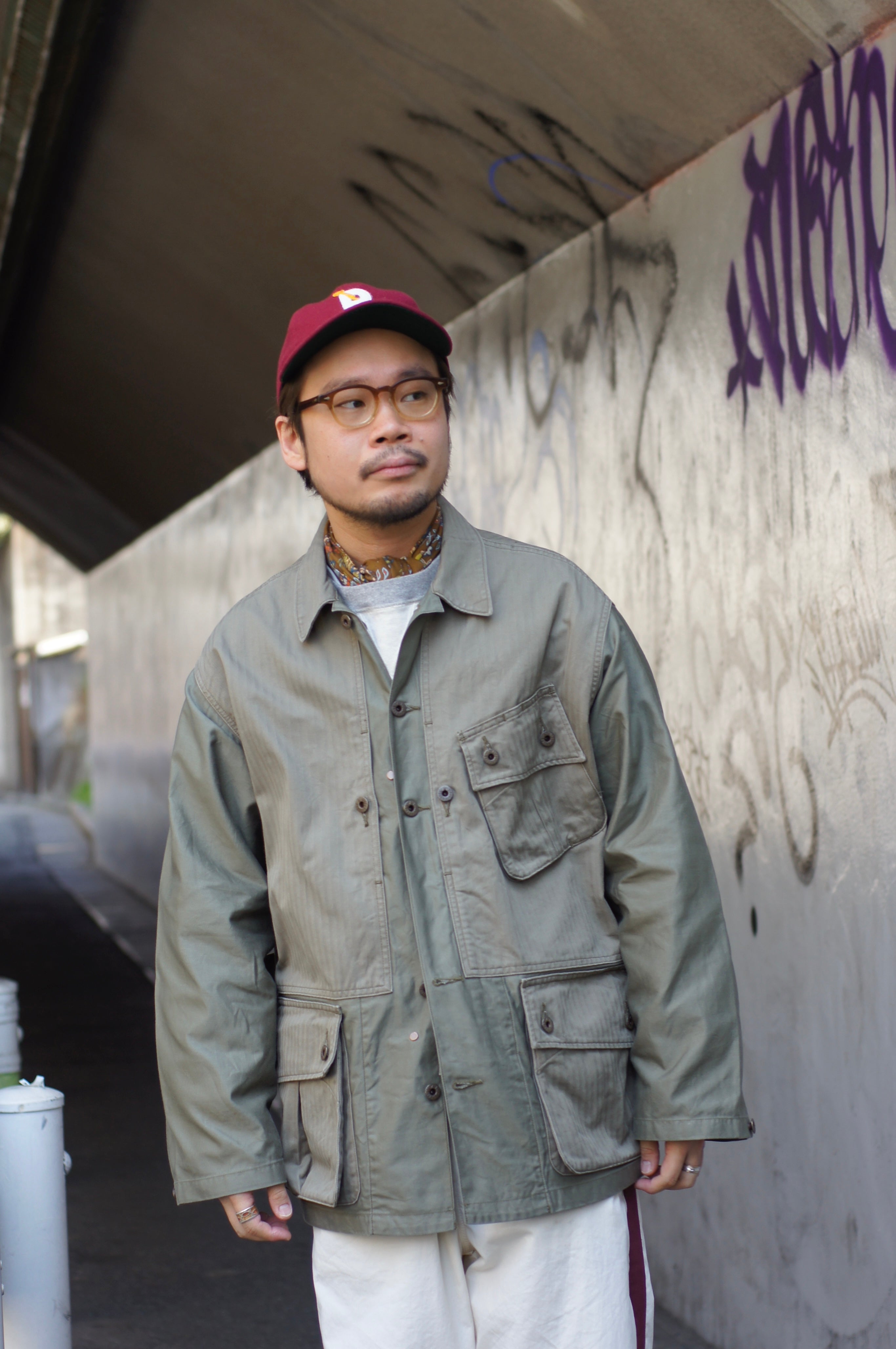 美品 ナイジェルケーボン 2025SSファティーグジャケット 米国軍屈指の名作を折衷》FATIGUE JACKET – ナイジェル