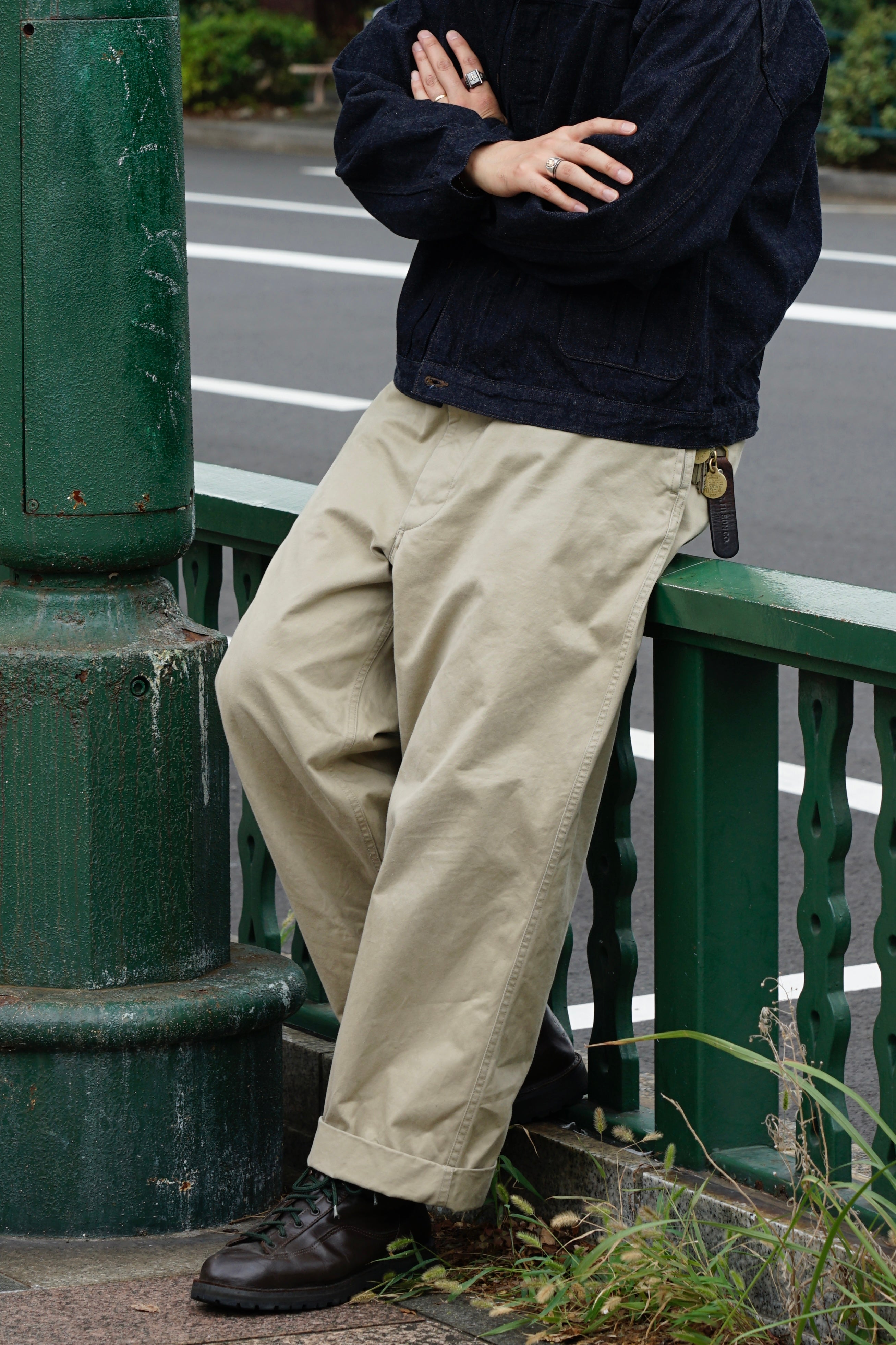 k*a様 Nigel Cabourn チノパンツ　army m45 Style