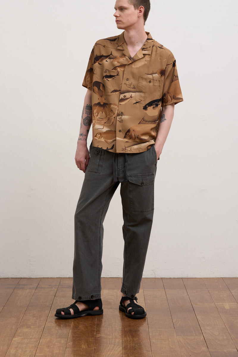 【ナイジェル・ケーボン】MAN / ブリティッシュアーミーパンツ - ピグメントダイ / BRITISH ARMY PANT - PIGMENT DYE