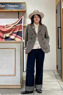 [Styling] Nigel Cabourn WOMAN THE ARMY GYM GINZA NOVO STORE 2026.1.2