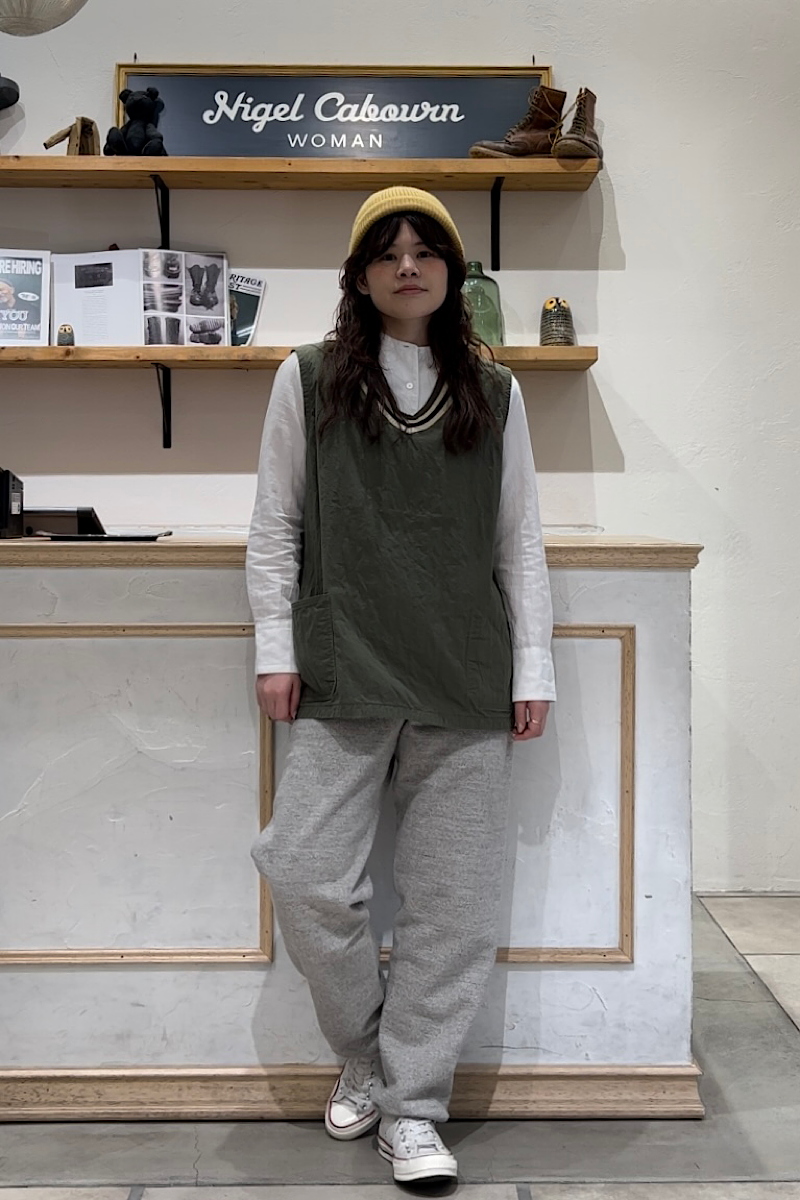 [Styling]Nigel Cabourn WOMAN THE ARMY GYM TOKYU PLAZA GINZA STORE 2023.12.7