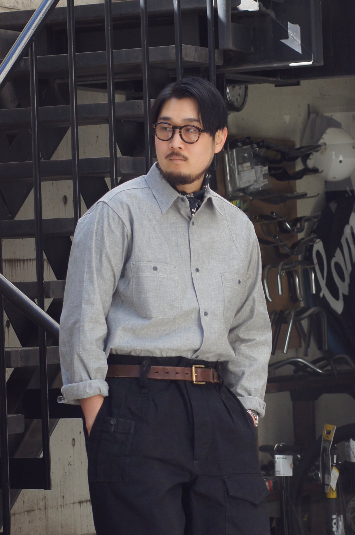 Styling]Nigel Cabourn THE ARMY GYM FLAGSHIP STORE 2025.2.23