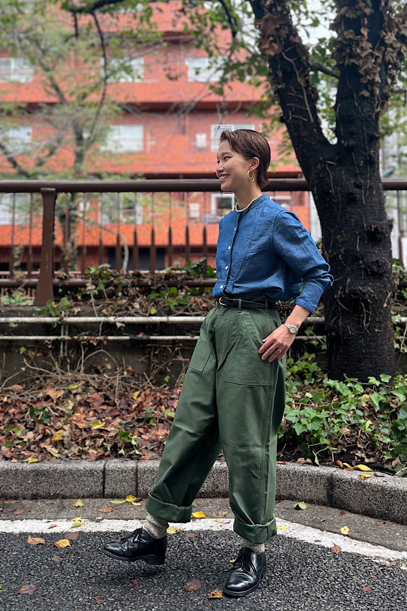 [Styling]Nigel Cabourn WOMAN THE ARMY GYM NAKAMEGURO STORE 2023.9.4