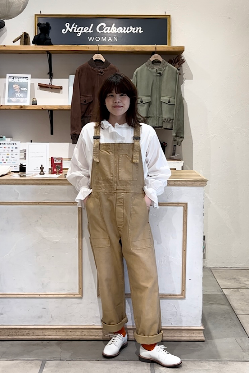 [Styling]Nigel Cabourn WOMAN THE ARMY GYM TOKYU PLAZA GINZA STORE 2023.8.13