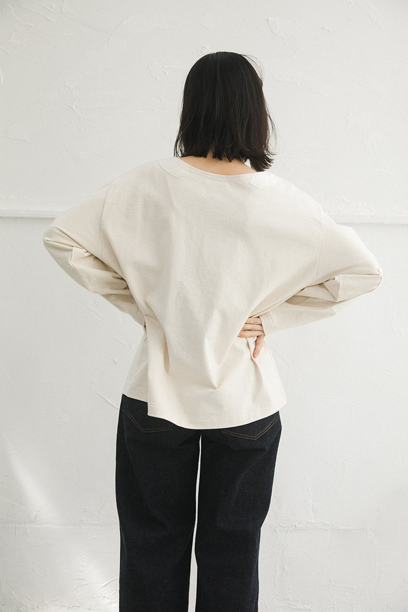 【ナイジェル・ケーボン】【オンラインストア限定】WOMAN / フレンチバスク ロングスリーブ /  FRENCH BASQUE L/S