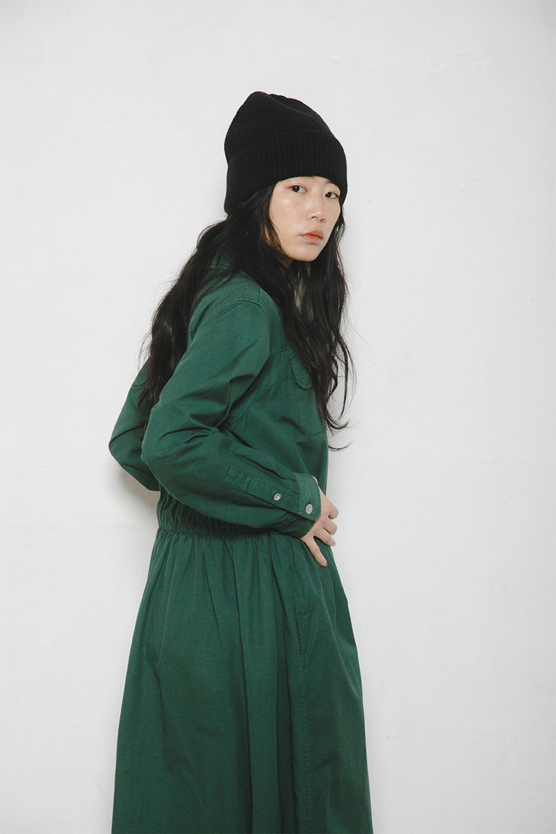 【ナイジェル・ケーボン】WOMAN / ジャパニーズファーマーコートドレス / JAPANESE FARMER COAT DRESS