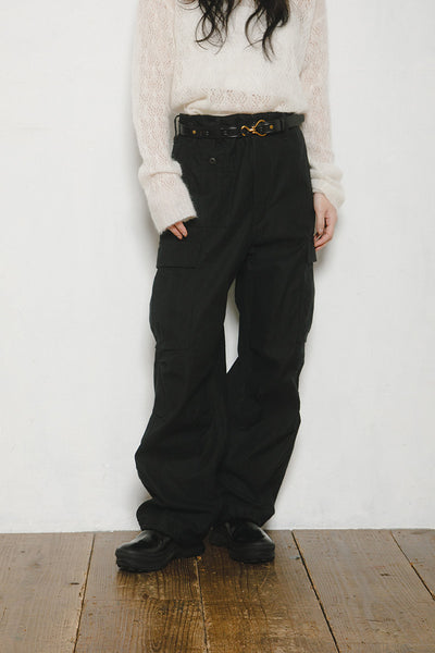 【ナイジェル・ケーボン】UNISEX / アーミーカーゴパンツ - ブラック / ARMY CARGO PANT - BLACK