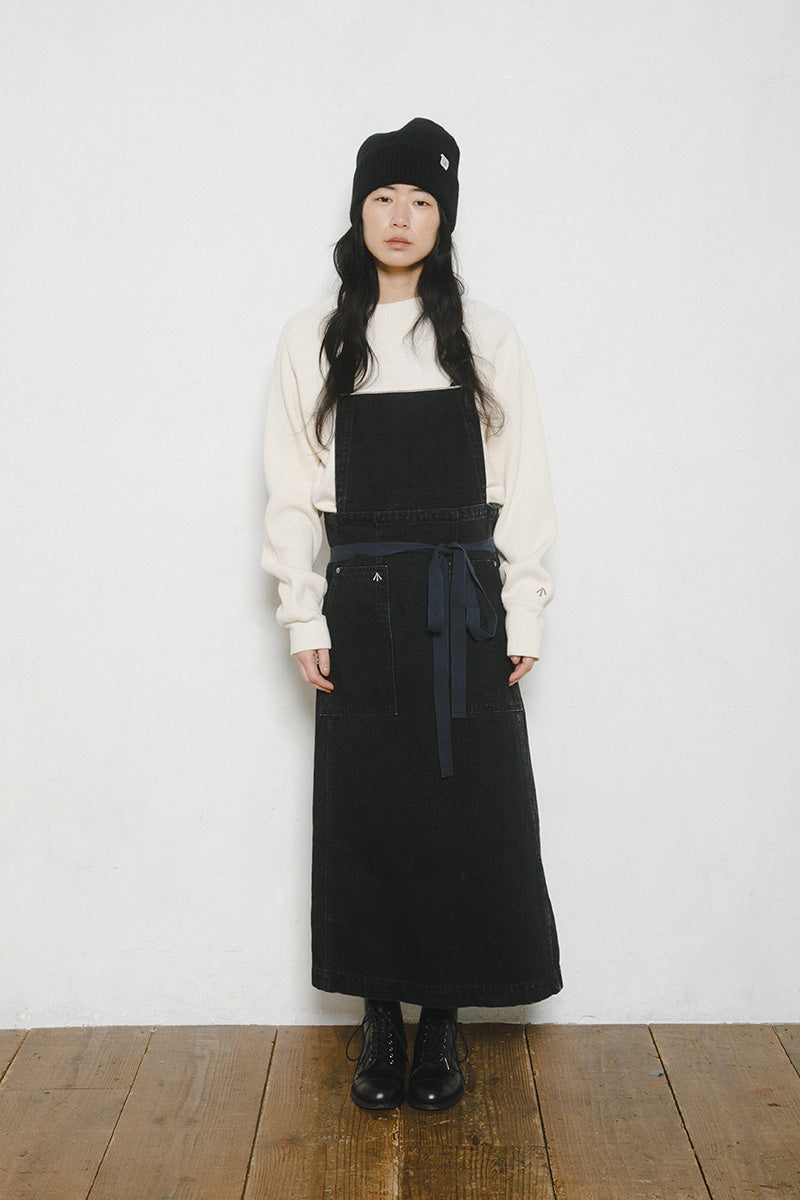 【ナイジェル・ケーボン】WOMAN / ジャパニーズファーマー エプロンドレス デニム / JP FARMER APRON DRESS DENIM