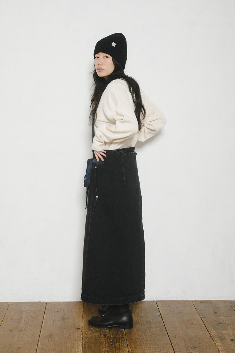 【ナイジェル・ケーボン】WOMAN / ジャパニーズファーマー エプロンドレス デニム / JP FARMER APRON DRESS DENIM