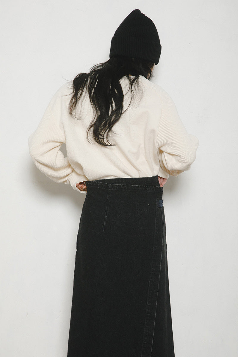 【ナイジェル・ケーボン】WOMAN / ジャパニーズファーマー エプロンドレス デニム / JP FARMER APRON DRESS DENIM