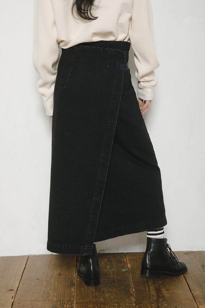 【ナイジェル・ケーボン】WOMAN / ジャパニーズファーマー エプロンドレス デニム / JP FARMER APRON DRESS DENIM