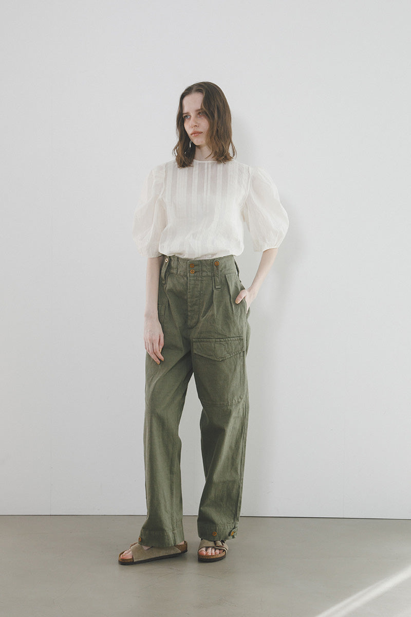 Nigel Cabourn ブリティッシュアーミーパンツ ミリタリーカーキ WOMAN Classic Item 】ブリティッシュアーミーパンツ / BRITISH ARMY