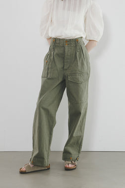 【ナイジェル・ケーボン】WOMAN / ブリティッシュアーミーパンツ ウーマン - ルーズデニム / BRITISH ARMY PANT  WOMAN -  LOOSE DENIM