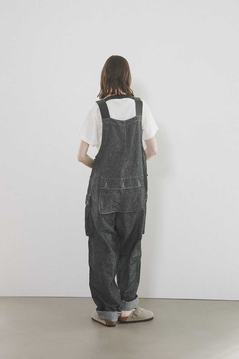 【ナイジェル・ケーボン】UNISEX / ネイヴァルダンガリー - リネンデニム / PT01 NAVAL DUNGAREE - LINEN DENIM