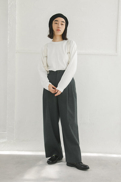 【ナイジェル・ケーボン】WOMAN / ジェントルマンズパンツ ウールサージ / GENTLEMANS PT WOOL SERGE