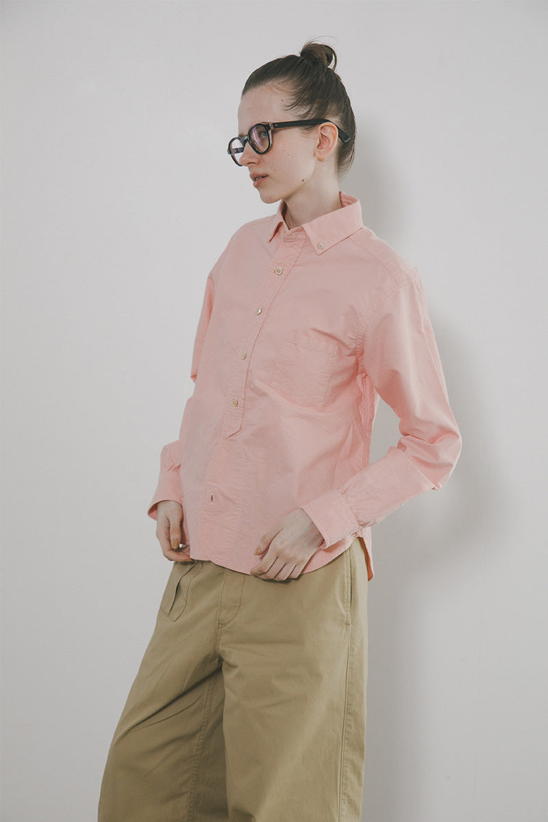 【ナイジェル・ケーボン】WOMAN / ブリティッシュオフィサーズ シャツ タイプ2 オックス ウーマン / BRITISH OFFICERS SH TYPE2 OX WOMAN