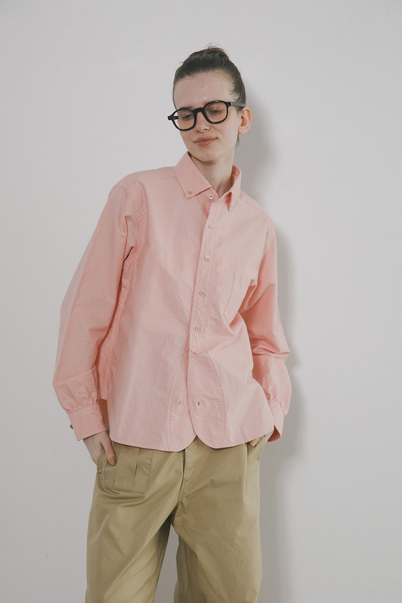 【ナイジェル・ケーボン】WOMAN / ブリティッシュオフィサーズ シャツ タイプ2 オックス ウーマン / BRITISH OFFICERS SH TYPE2 OX WOMAN