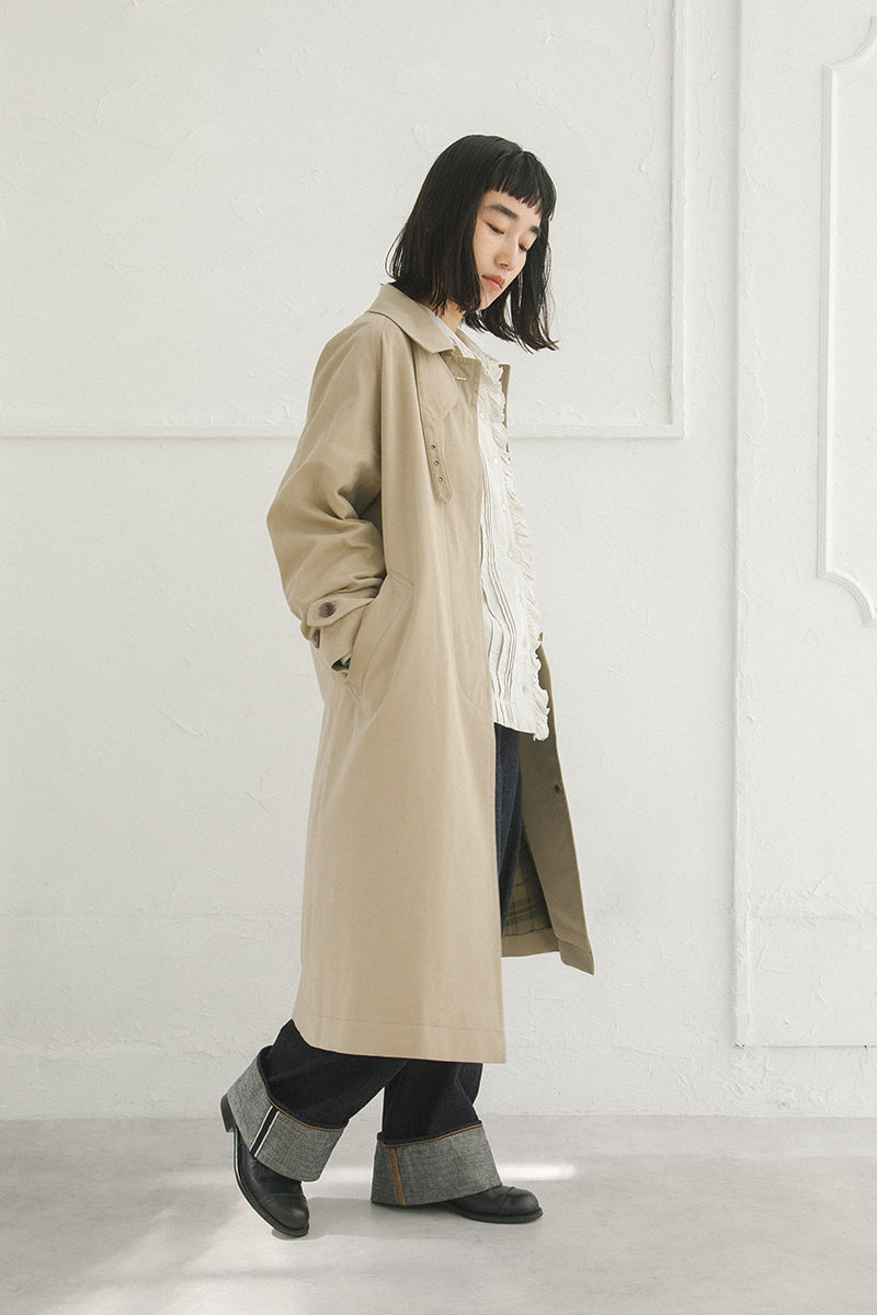 廃盤品 Nigel Cabourn WOMAN トレンチコート ナイジェル・ケーボン ウーマンのトレンチコート – ナイジェル