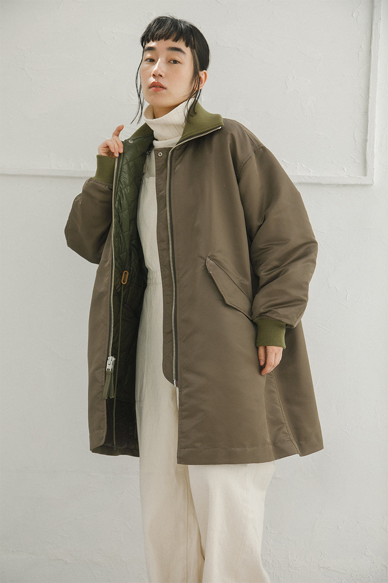 【ナイジェル・ケーボン】WOMAN / モディファイド リバーシブル コート / MODIFIED REVERSIBLE COAT