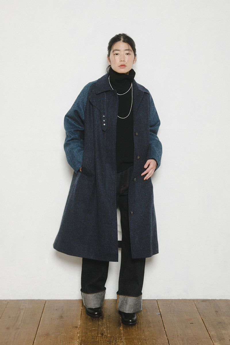 【ナイジェル・ケーボン】WOMAN / マックコート ブリティッシュツイード / MAC COAT BRITISH TWEED