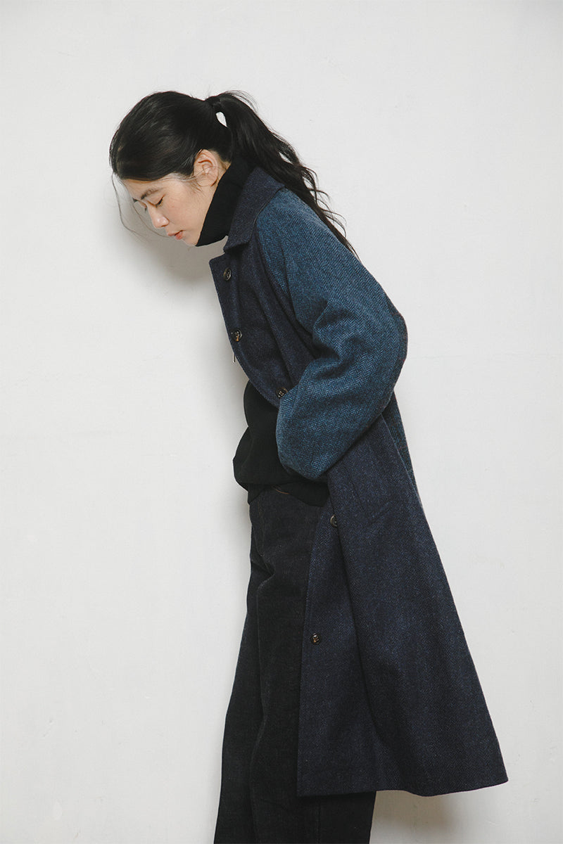 【ナイジェル・ケーボン】WOMAN / マックコート ブリティッシュツイード / MAC COAT BRITISH TWEED