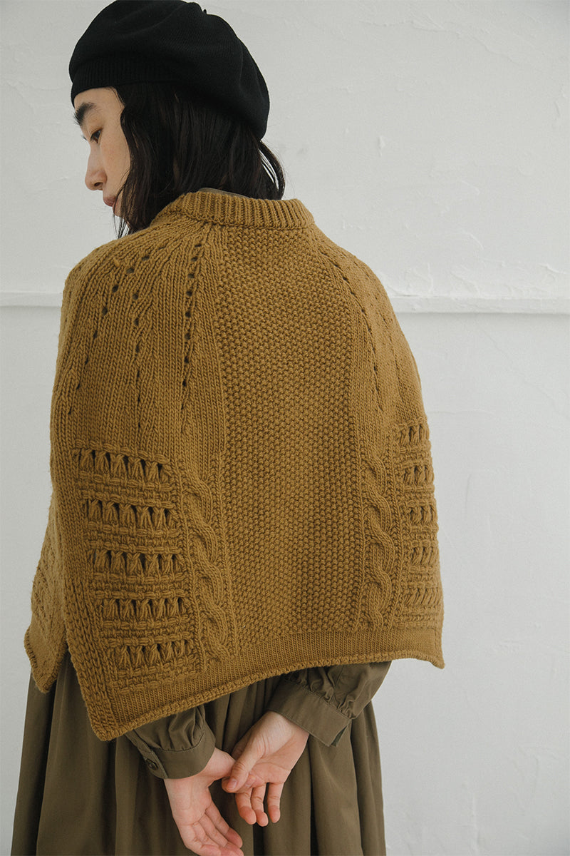 ナイジェル・ケーボン】WOMAN / ミックスケーブルケープ / MIX CABLE