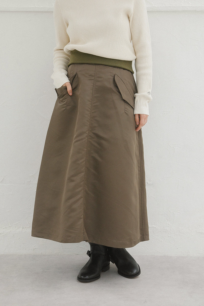 【ナイジェル・ケーボン】WOMAN / モディファイド リバーシブル スカート / MODIFIED REVERSIBLE SKIRT