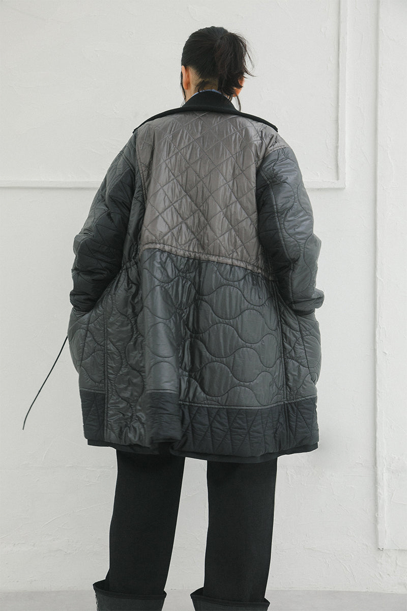 ナイジェルケーボン　リバーシブルコート　46 ナイジェル・ケーボン】WOMAN / モディファイド リバーシブル コート