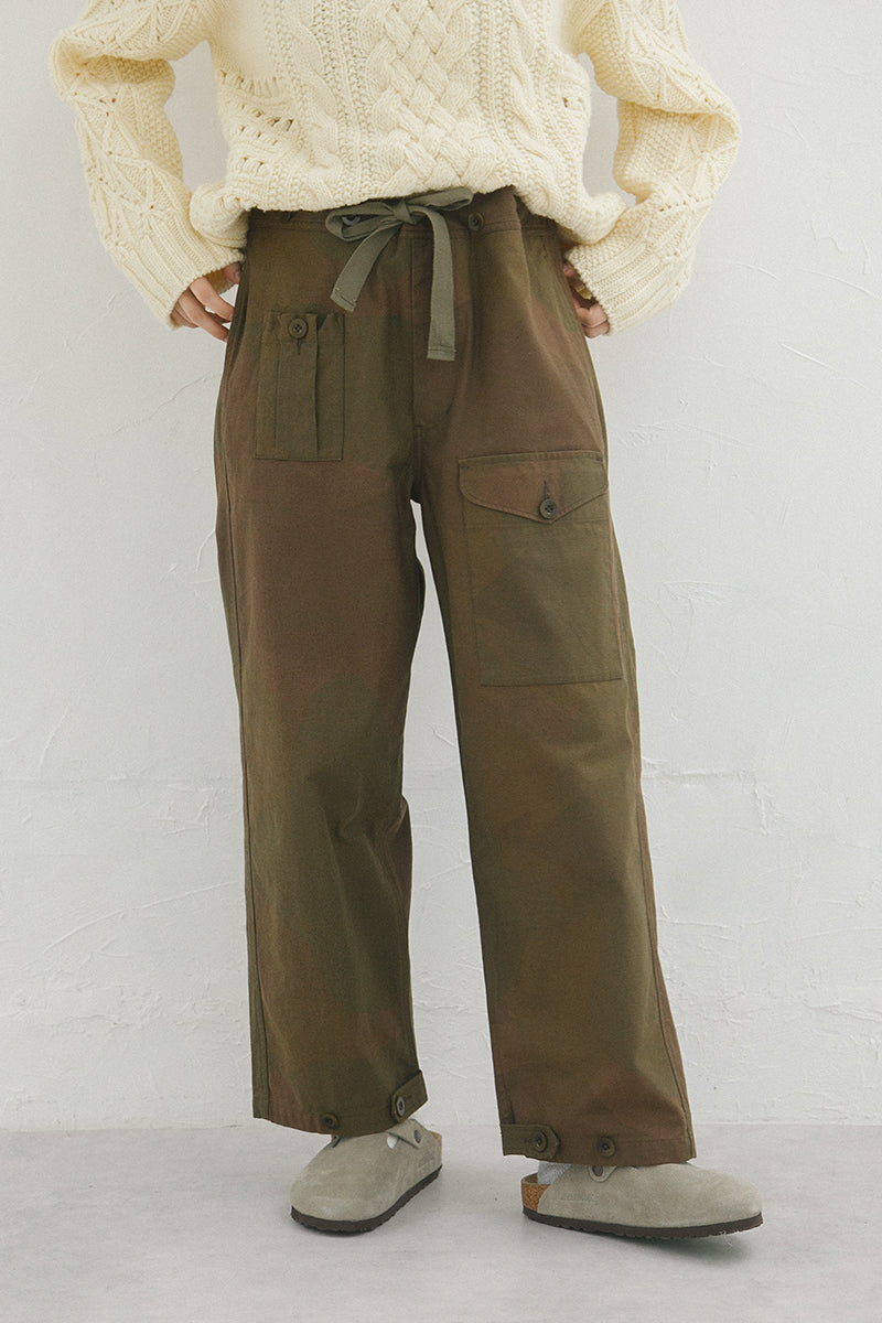 【ナイジェル・ケーボン】WOMAN / パラトルーパーパンツ カモ / PARATROOPER PANT CAMO