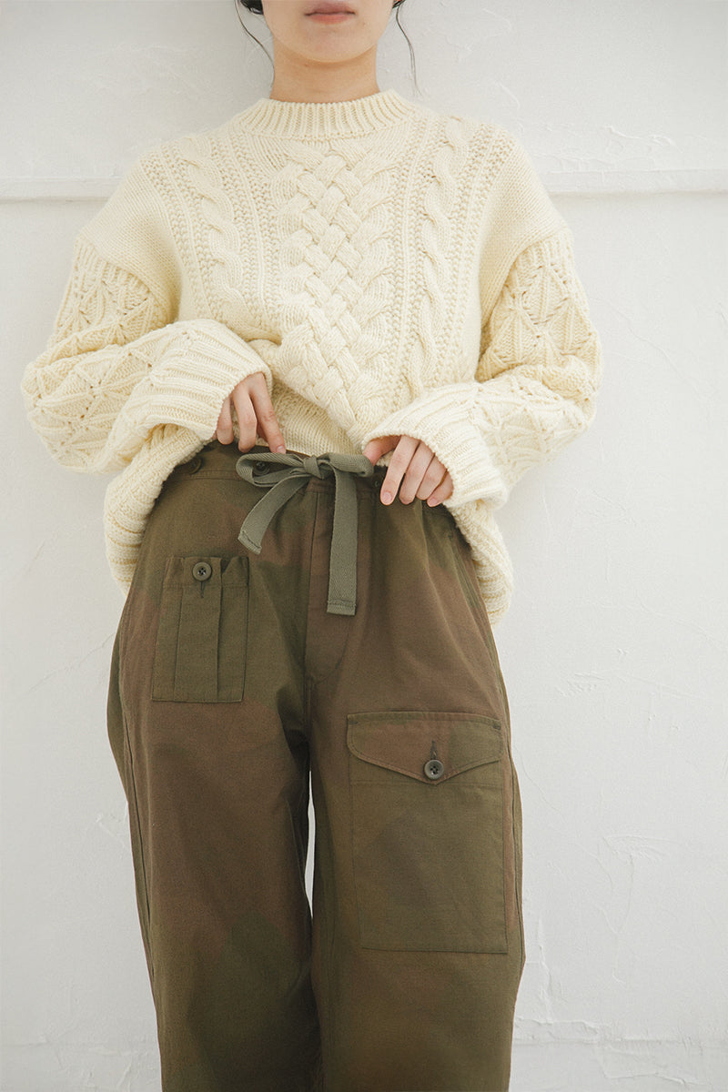 【ナイジェル・ケーボン】WOMAN / パラトルーパーパンツ カモ / PARATROOPER PANT CAMO