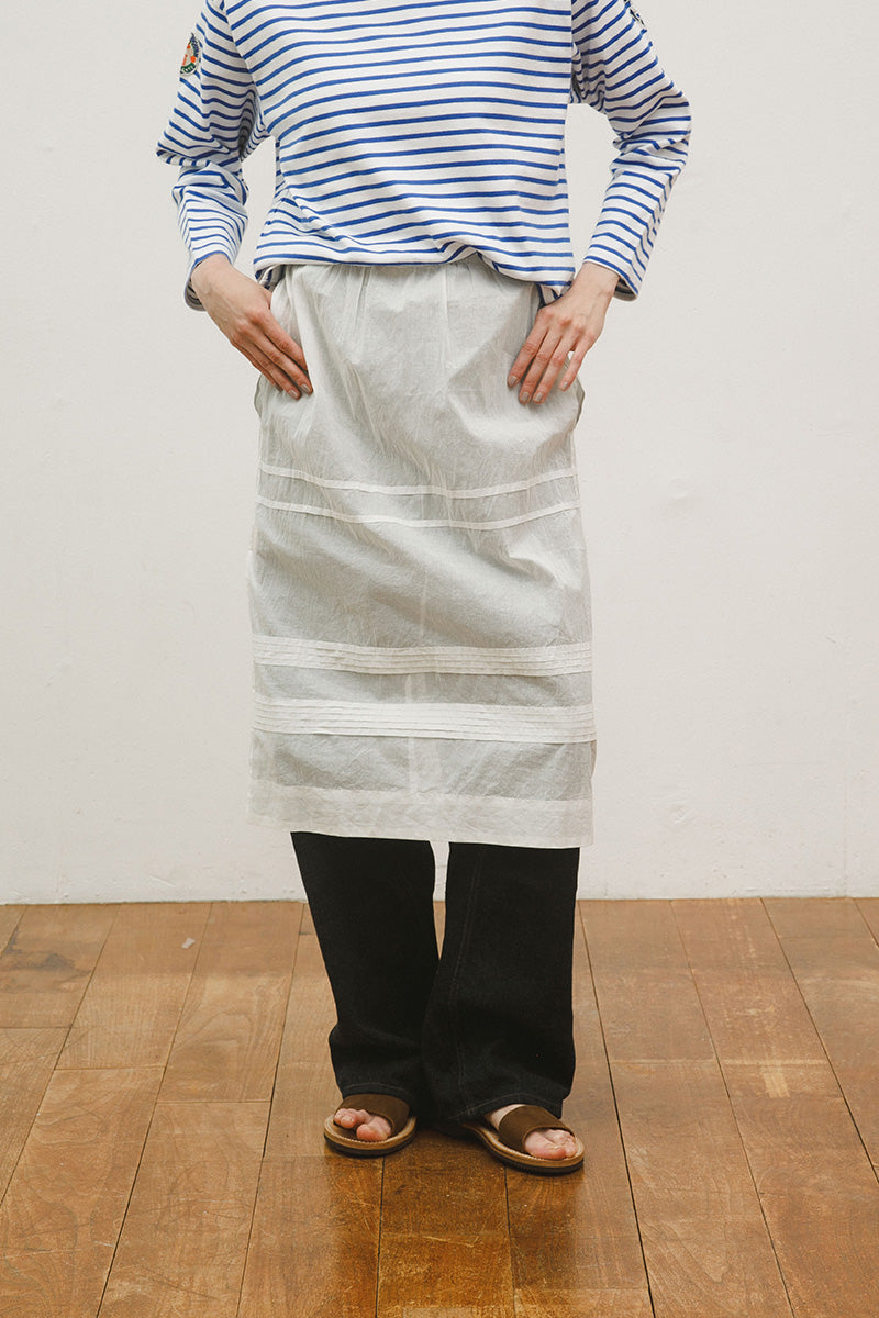 【ナイジェル・ケーボン】WOMAN / アンダースカート - コットンボイル / UNDER SKIRT - COTTON VOILE