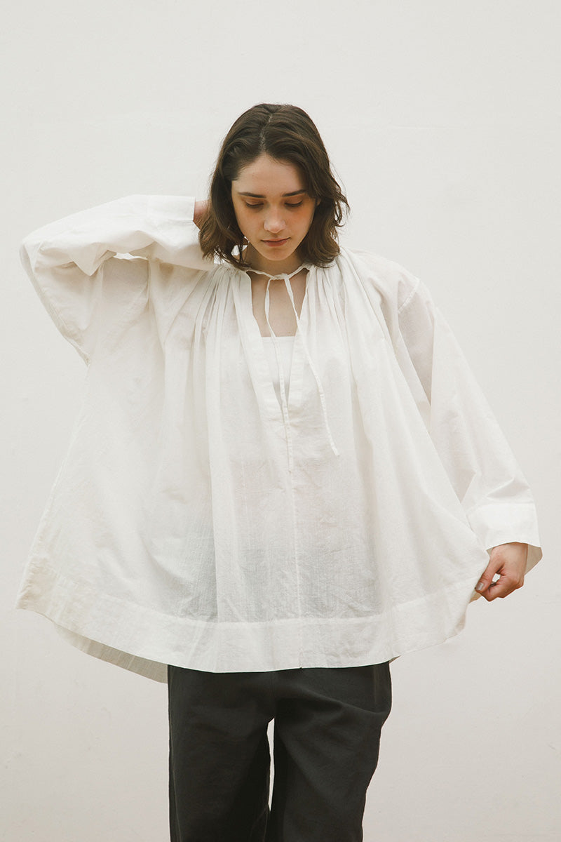 【ナイジェル・ケーボン】WOMAN / チャーチスモック - カディ / CHURCH SMOCK - KHADI