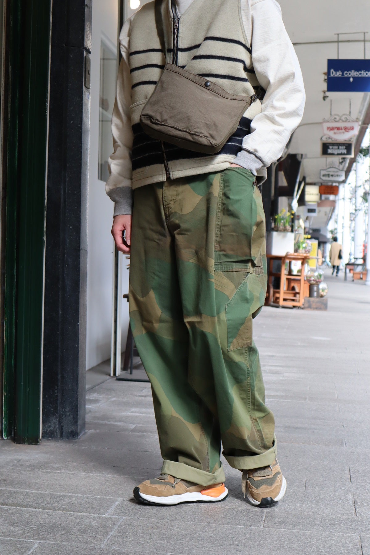 トップス Nigel Cabourn ARMY VEST Nigel Cabourn】MAN / Army Vest - Reversible Fade Camo 15