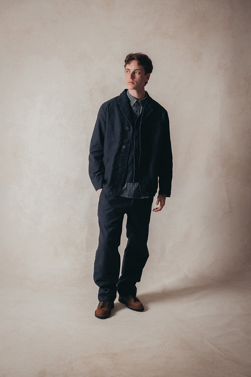 【ナイジェル・ケーボン】MAN / ワークスーツトラウザー - モールスキン / PT04-M WORK SUIT TROUSERS - MOLESKIN